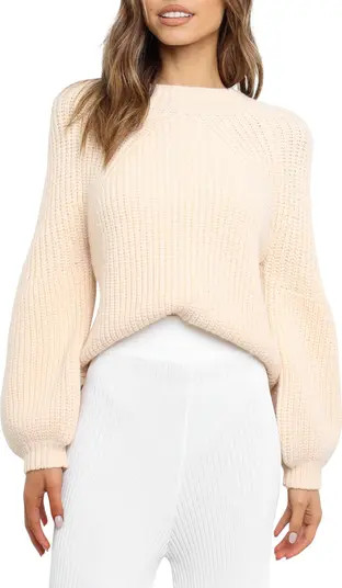 Petal & Pup London Blouson Sleeve Sweater | Nordstrom | Nordstrom