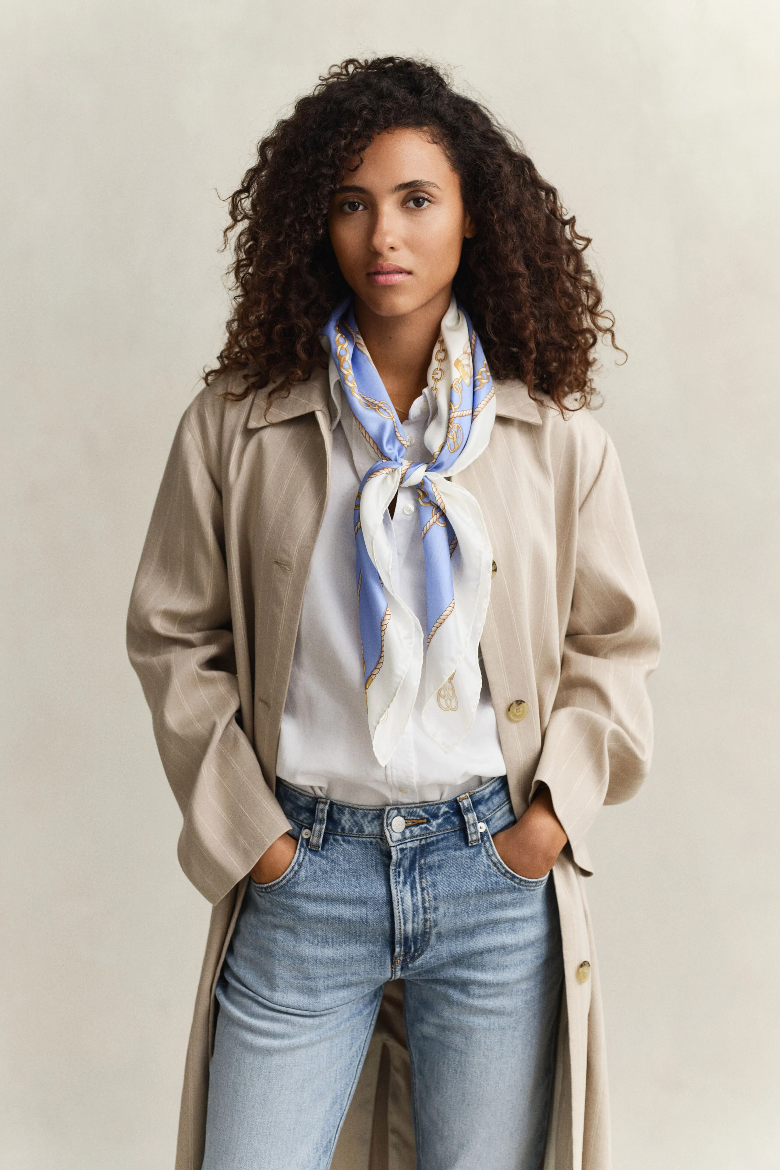 Chain Silk Scarf | Gant