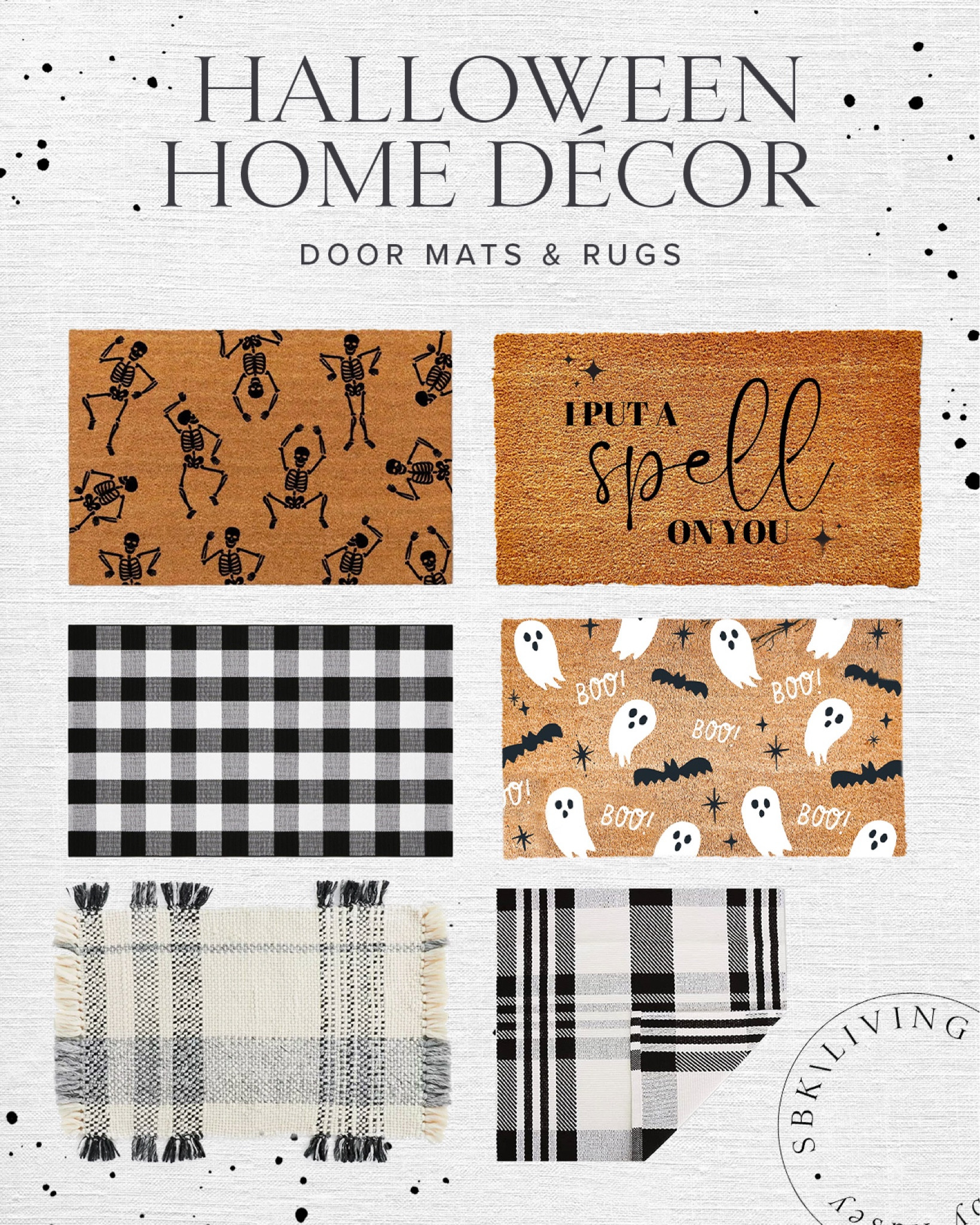 HOME \ Halloween layering front door rugs and mats!

Fall
Decor
Porch
Entry
Amazon


#LTKHalloween #LTKhome