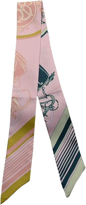 JERLA 100% Mulberry silk Scarf Head Hair Ribbon Handbag Handle wrap Tie Bundle Neckerchief Scarf ... | Amazon (US)