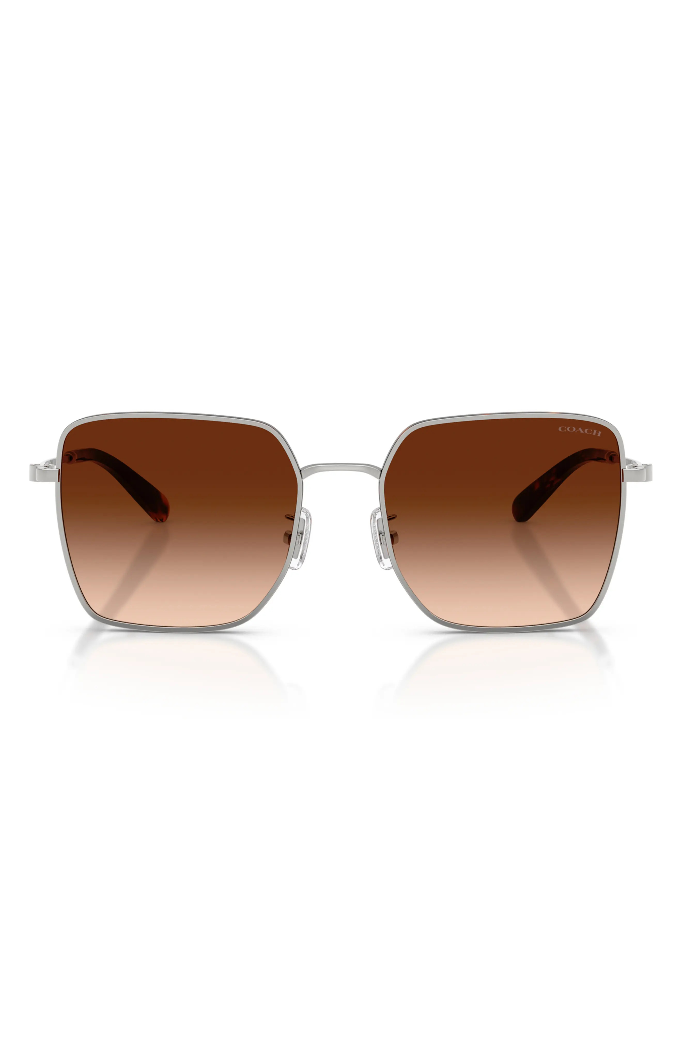 COACH 56mm Gradient Square Sunglasses (Women) | Nordstrom | Nordstrom