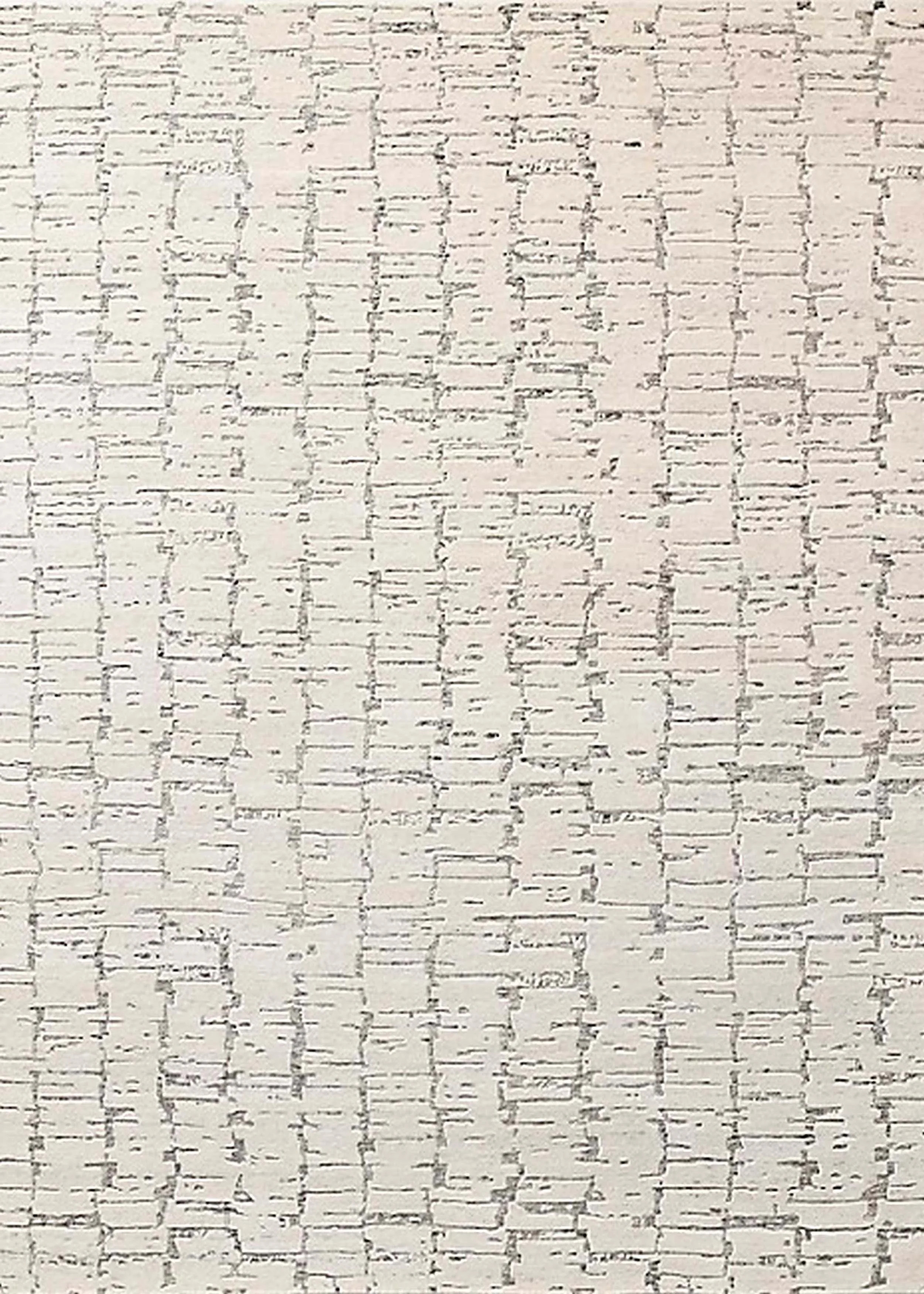 Ahgly Company Indoor Rectangle Mid-Century Modern Champagne Beige Solid Area Rugs, 5' x 8' | Walmart (US)