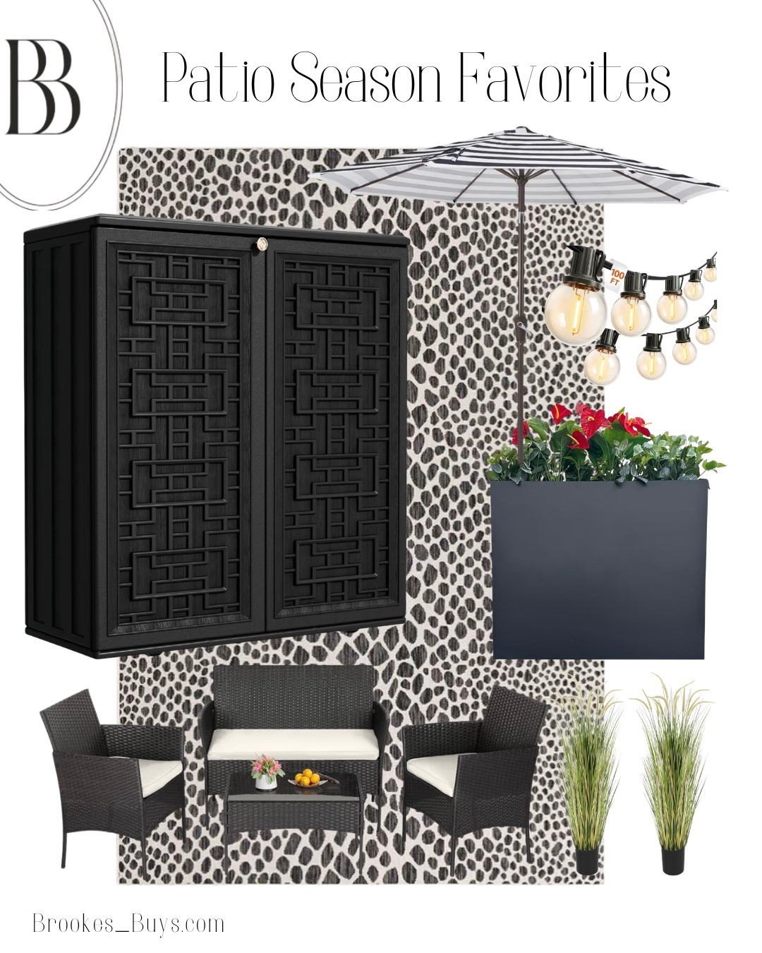 A sleek modern patio refresh  

#LTKHome #LTKU #LTKSeasonal