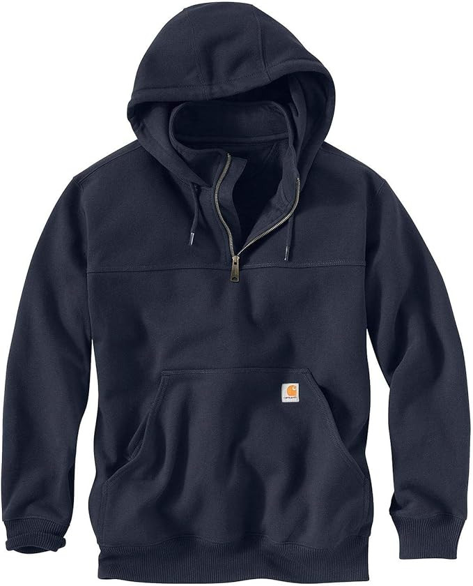 Carhartt Men's Rain Defender Loose Fit Heavyweight Quarter-Zip Sweatshirt | Amazon (US)