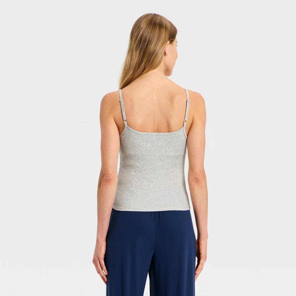 Women's Ribbed Built-in-Bra Sleep Camisole - Auden™ | Target