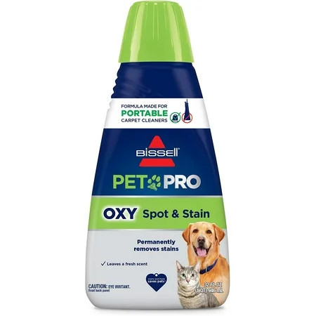 Bissell PET PRO OXY Spot & Stain Formula for Portable Carpet Cleaners 2034 | Walmart (US)