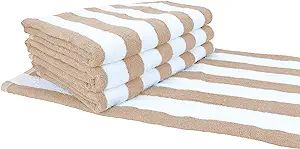 Arkwright Cabana Pool Beach Towel - 100% Ring Spun Cotton Large Soft Quick Dry Bath Towels Perfec... | Amazon (US)