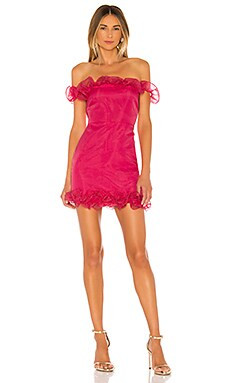 Lovers + Friends Dustin Mini in Hot Pink from Revolve.com | Revolve Clothing (Global)