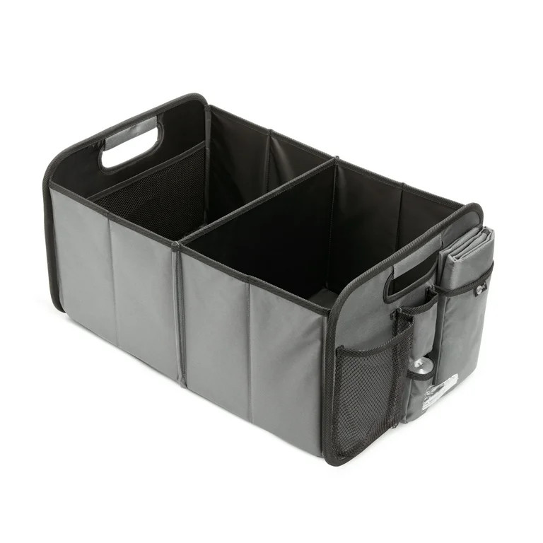 SafeFit\u00ae Universal Trunk Organizer with Changing Station, Gray, Unisex | Walmart (US)