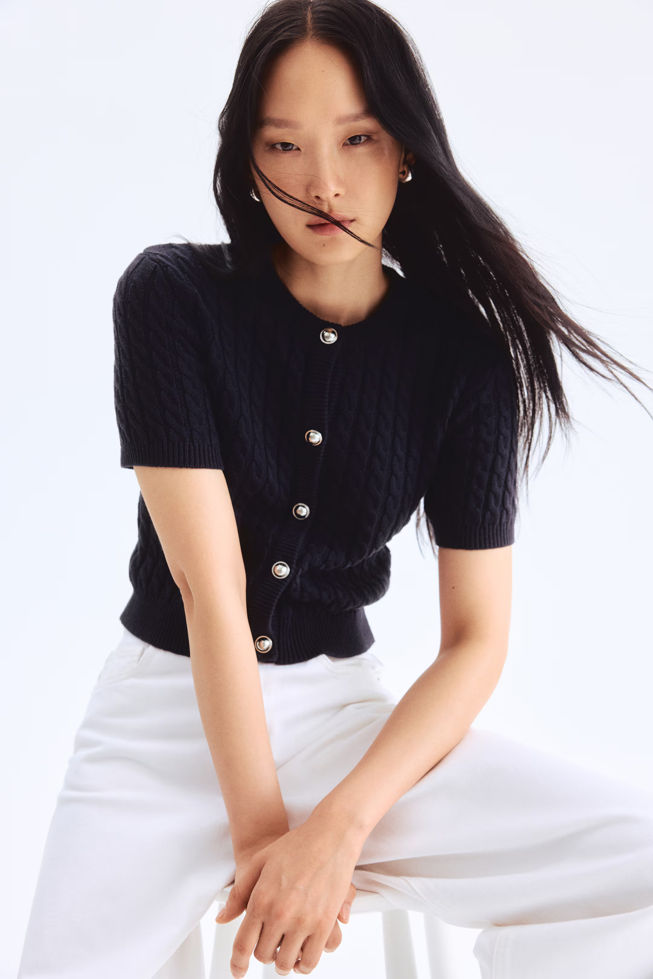 Cable-Knit Cardigan | H&M (US + CA)