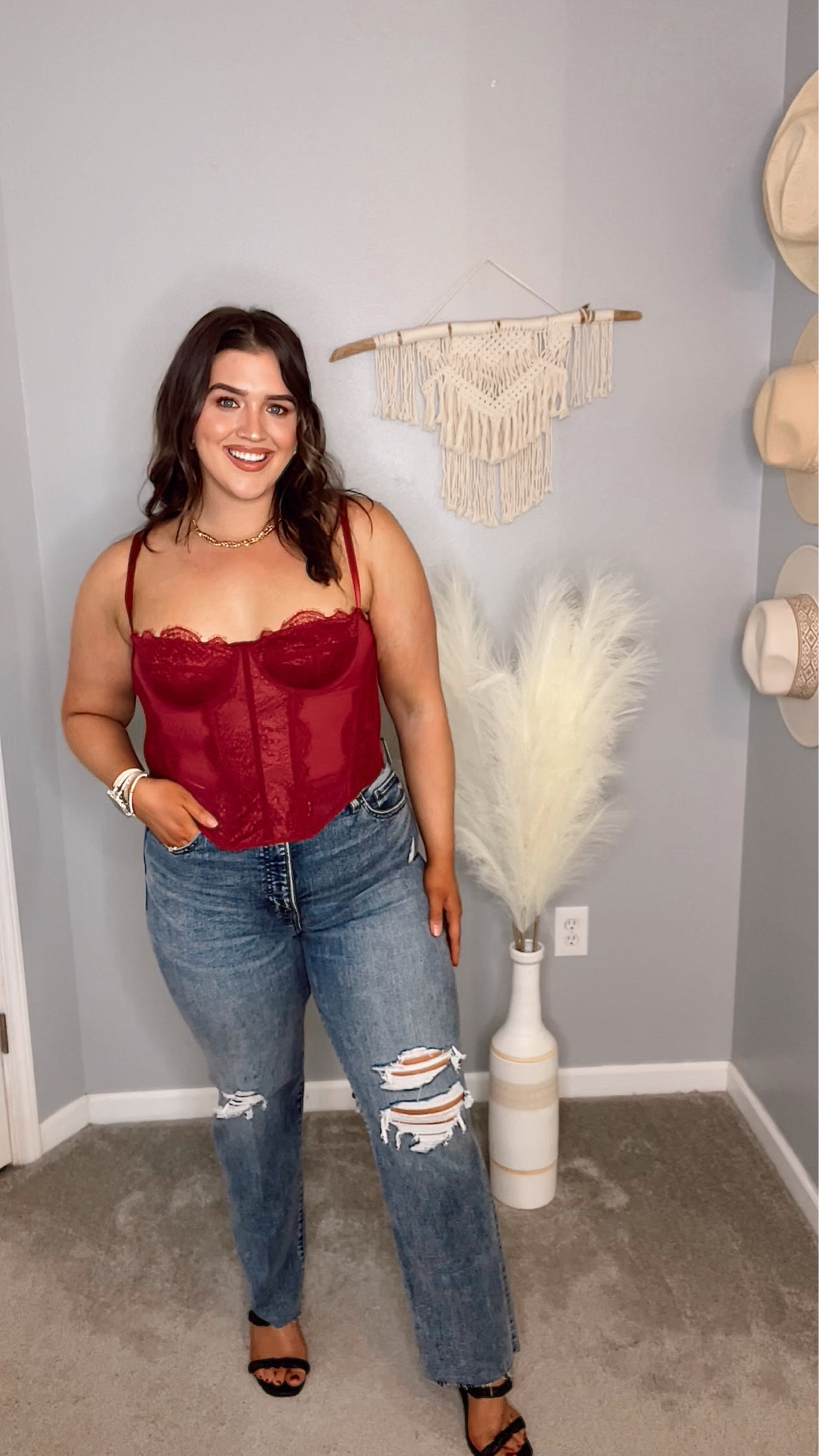 Midsize express denim jeans 
Wearing size 12R👖 
Top: XL
#midsizeoutfits #denim #jeans #curvydenim #highwaistedjeans #datenightoutfit #ootn #anklejeans #90s #anklestraight #heels #corset 

#LTKcurves #LTKSeasonal #LTKstyletip