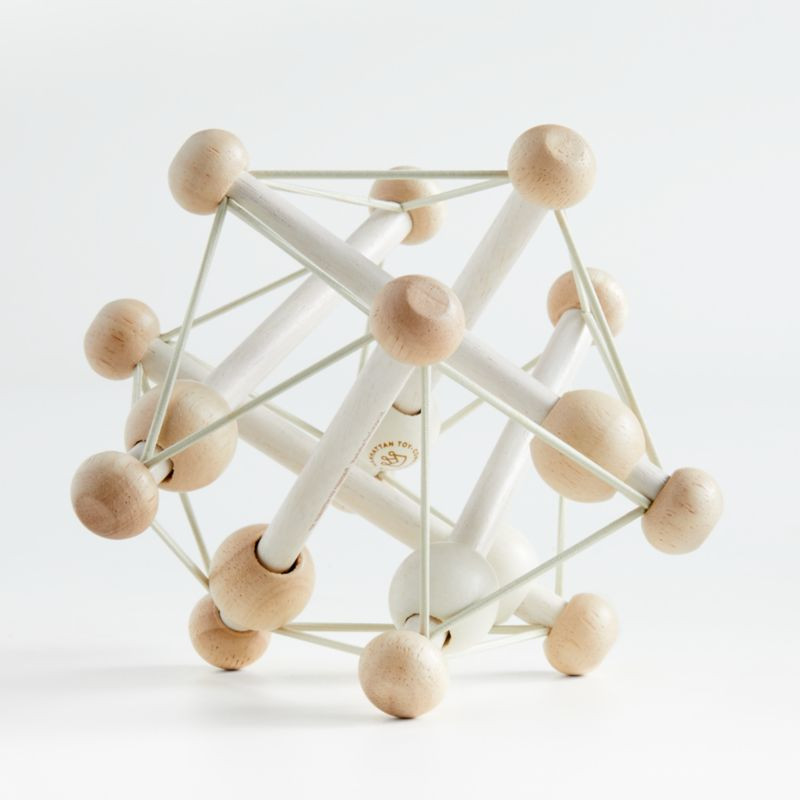 Manhattan Skwish Natural Wooden Baby Toy + Reviews | Crate & Kids | Crate & Barrel