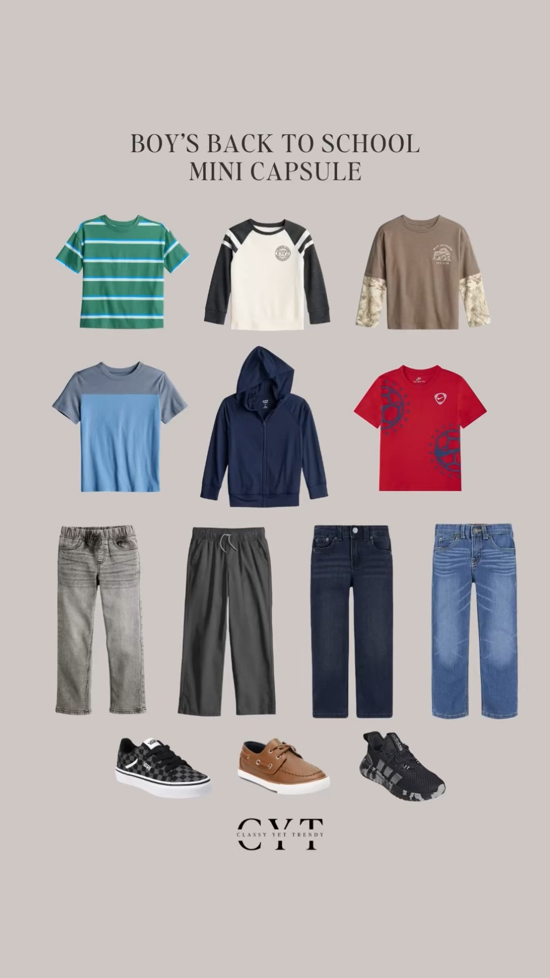 Girls and Boys Back To School Capsule Wardrobes: 13 Pieces = 10 Outfits ✏️ Shop everything at @kohls!  So affordable and easy to shop online at home 🎉

#kohls #kohlspartner #kohlsfinds #capsulewardrobe #backtoschool #kidsclothes