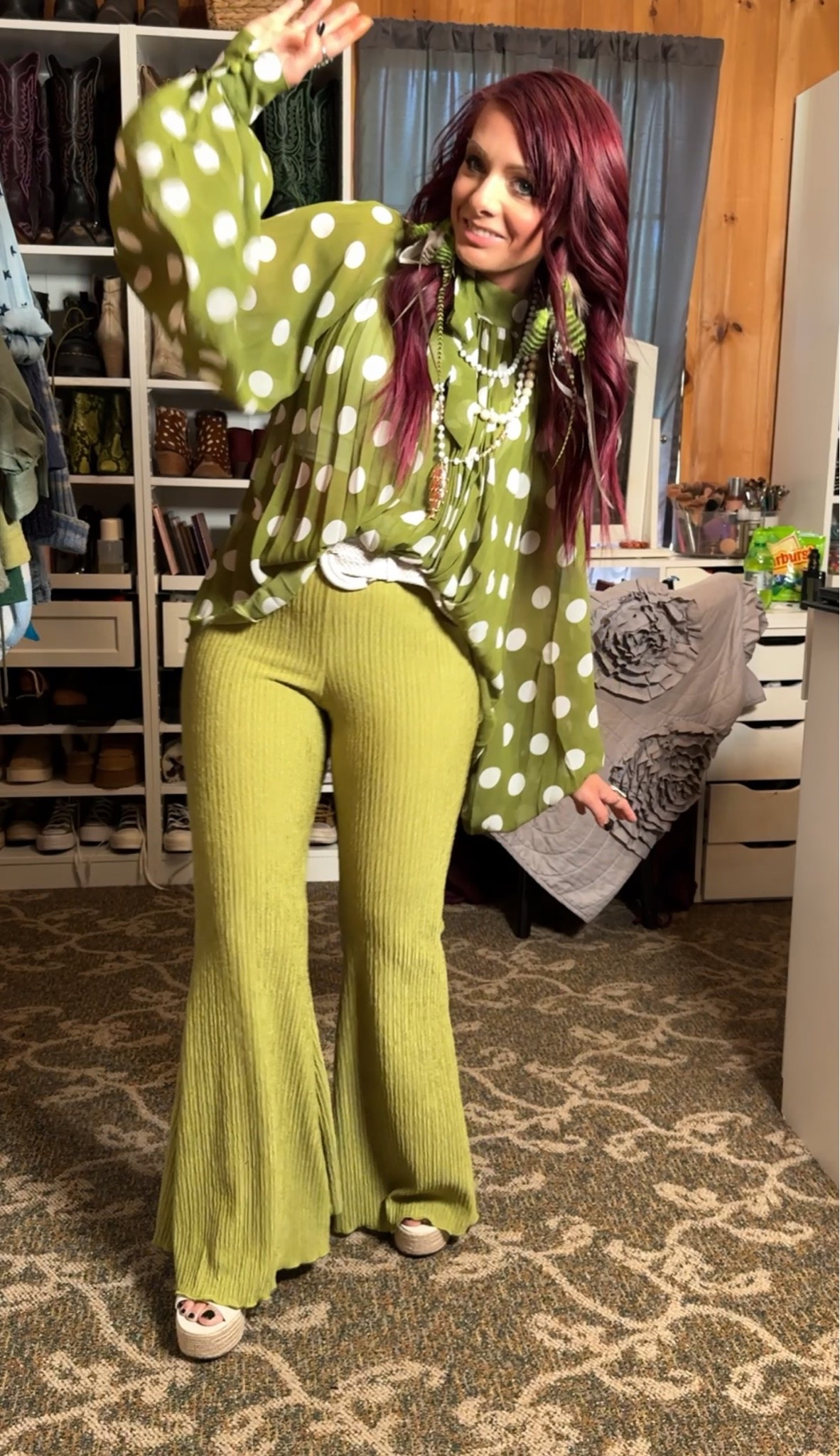 Cool girls wear their pajama pants to date night. 😉. 
Top - in a size XS 
Pants (old from Target, so linked similar)

#LTKootd #LTKdayinmylife #LTKPetite