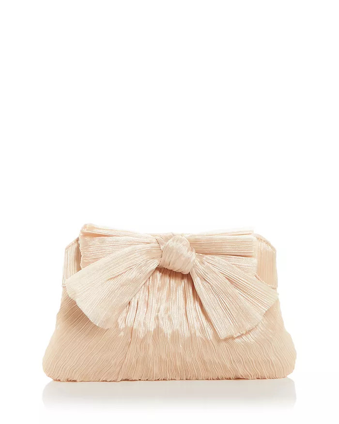 Rayne Small Pleated Bow Frame Clutch | Bloomingdale's (US)