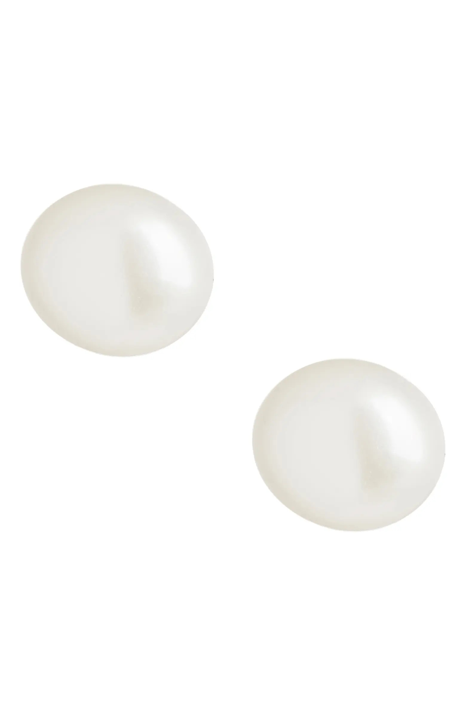 Sterling Silver Baroque Pearl Stud | Nordstrom