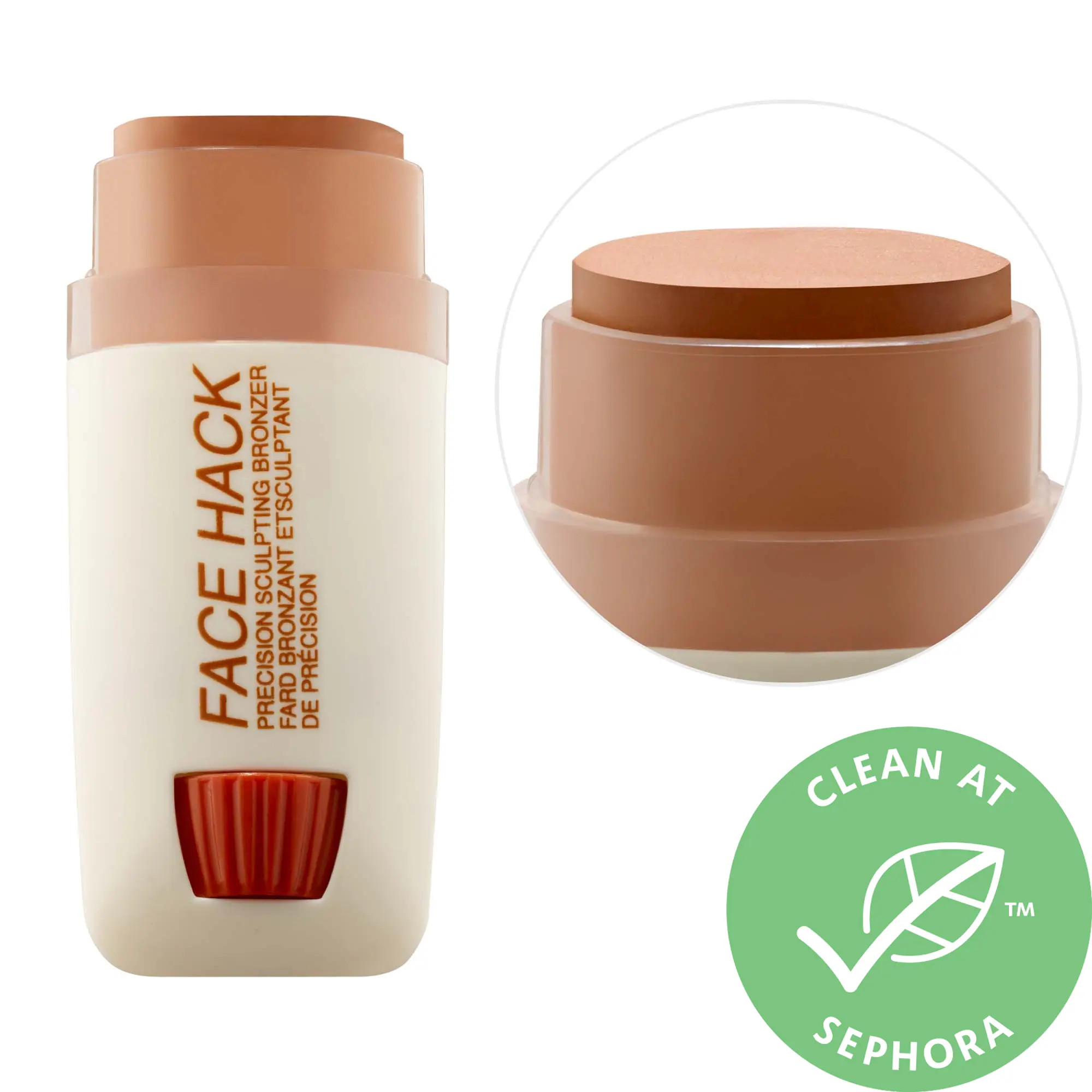 Freck Beauty FACE HACK Precision Sculpting Cream Contour Bronzer Stick Medium 0.13 oz / 3.8 g | Sephora (US)