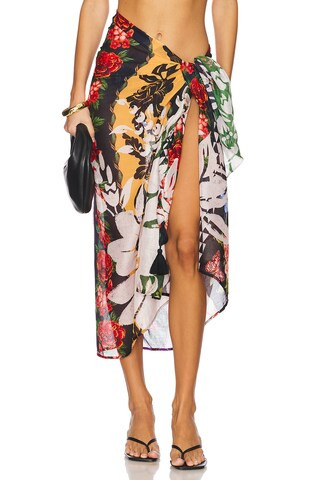 x REVOLVE Marine Pareo in Floral Multi | Revolve Clothing (Global)