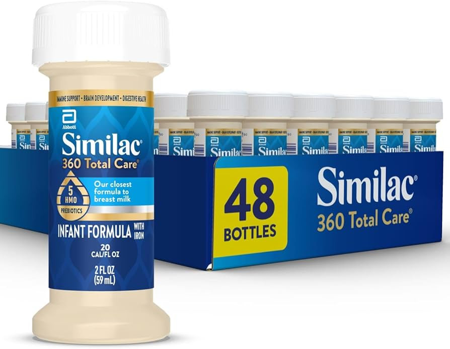 Similac 360 Total Care Infant Formula, Has 5 HMO Prebiotics, Our Closest Prebiotic Blend to Breas... | Amazon (US)
