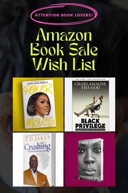 Inspiration. Truth. Faith. All of these books are on my wish list for these exact reasons. Shop the Amazon Sale May 15-20 to save! 

#LTKSaleAlert #LTKFamily
