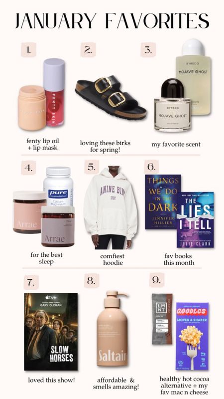 January favorites!

January best sellers, monthly best sellers, monthly favorites, amazon favorites, best of January, what I’m shopping, what I bought, what I ordered, fenty, book recommendations, sleep tips

#LTKbeauty #LTKFind #LTKSeasonal