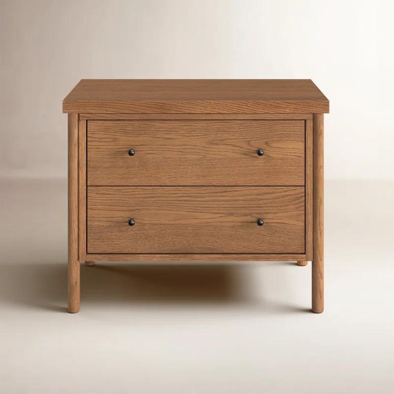 Linda 30'' W Solid Wood Nightstand | Wayfair North America