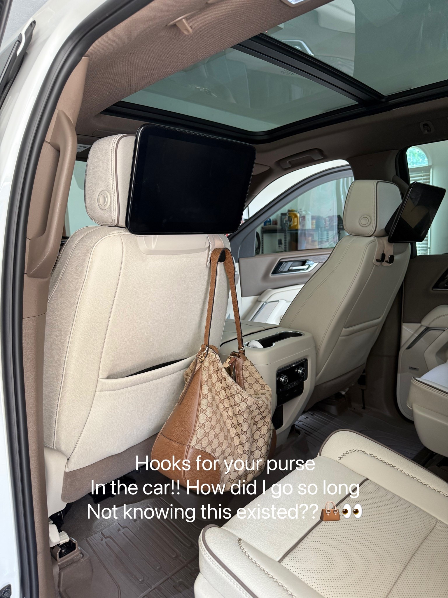 Hooks for your purse in the car!! 

#LTKTravel #LTKStyleTip #LTKFindsUnder50