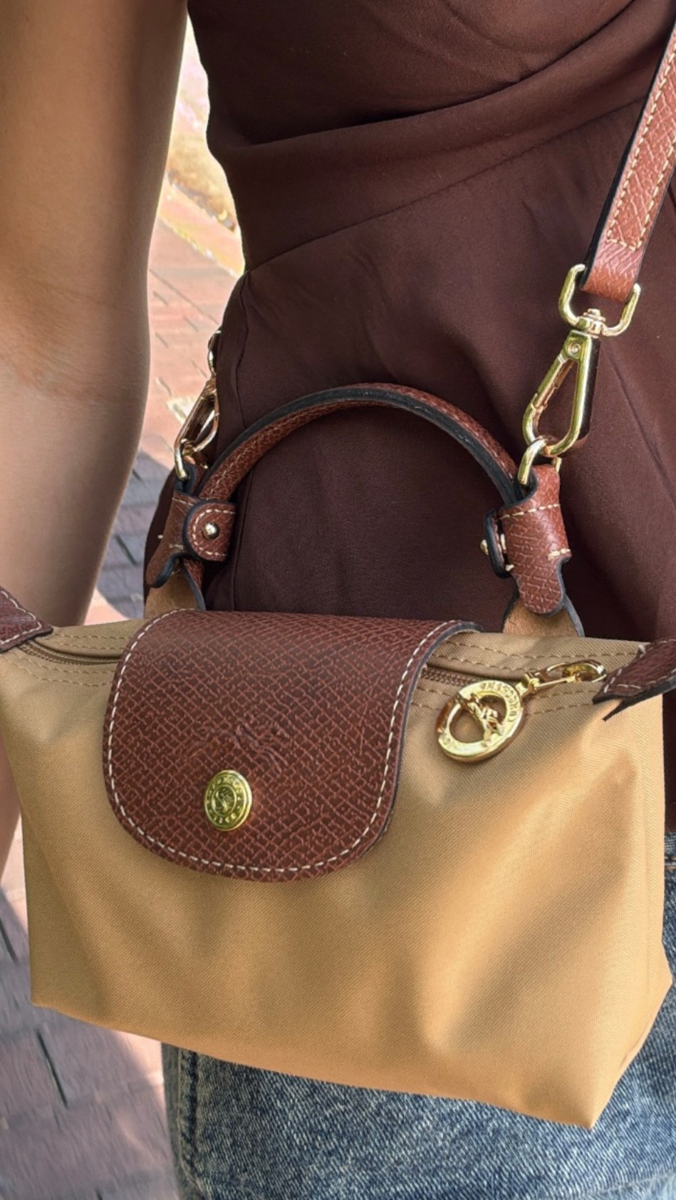 My Longchamp pouch & strap kit!