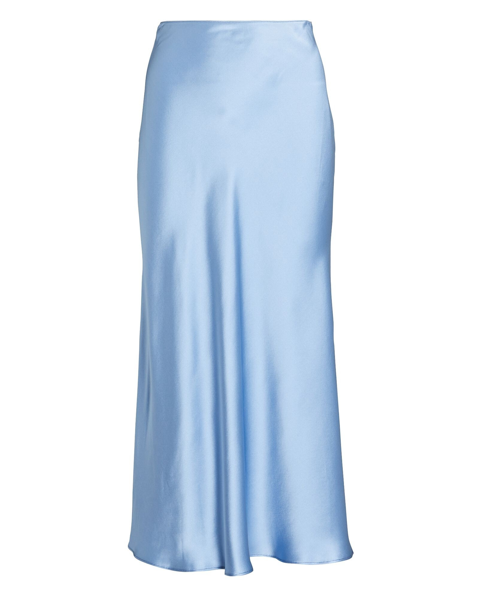 Miranda Silk Midi Skirt | INTERMIX