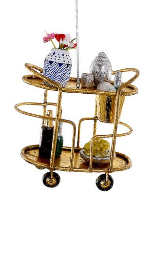 Glam Bar Cart Ornament | Revolve Clothing (Global)