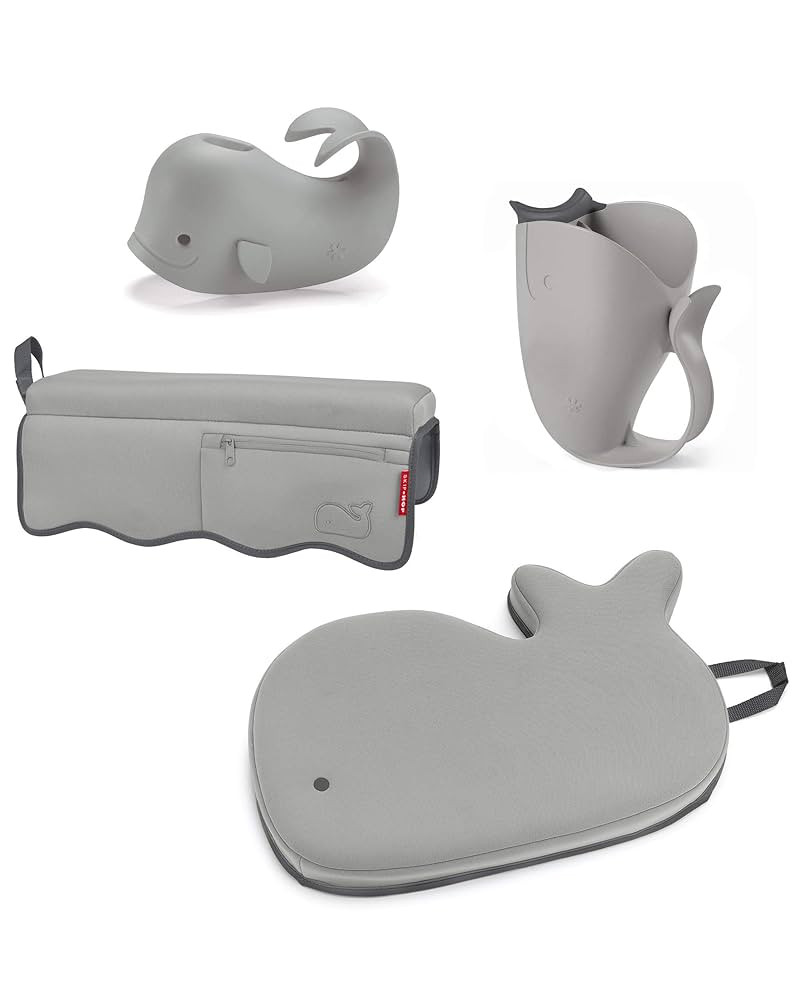 Skip Hop MOBY Baby Bath Essentials Set Grey | Amazon (US)