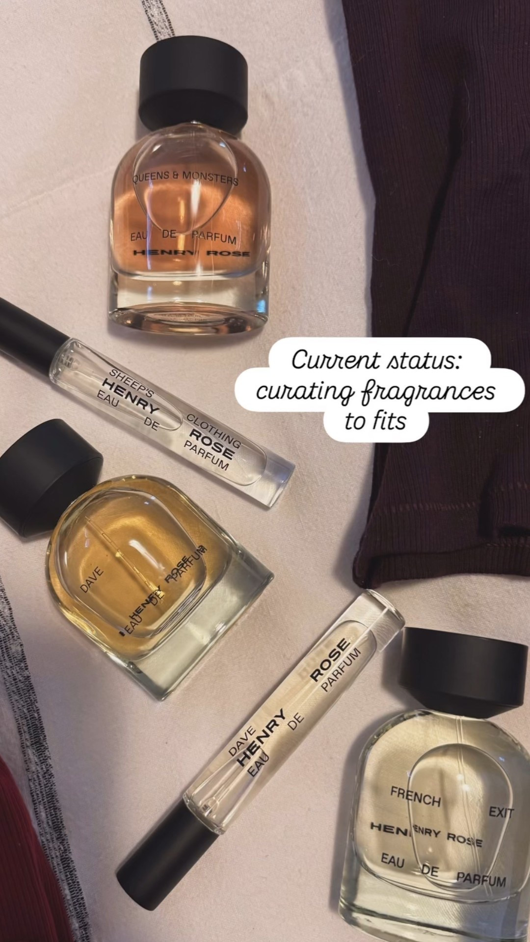 Anyone else do this when they’re packing?! My newest addition to my clean fragrance collection is French Exit, by Henry Rose. Love that I can mix and layer any of these. If you love a warm floral, woody floral or warm gourmand scent, this is for YOU! #cleanbeauty #cleanfragrance #cleanperfume #warmfloral #woodyfloral #warmgourmand #henryrose

#LTKHoliday #LTKBeauty #LTKGiftGuide