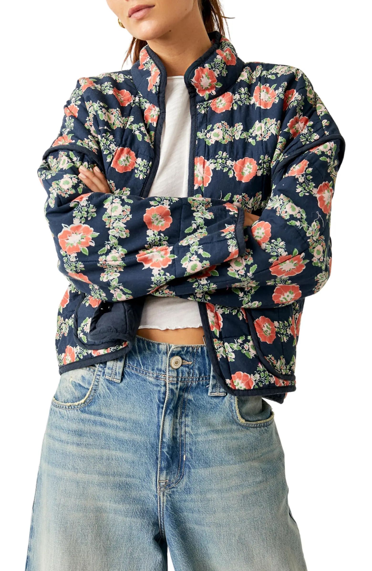 Chloe Floral Print Jacket | Nordstrom