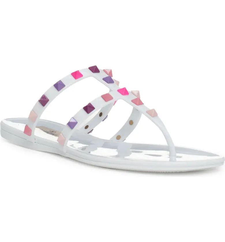 Valentino Garavani Rockstud Jelly Flip Flop | Nordstrom | Nordstrom