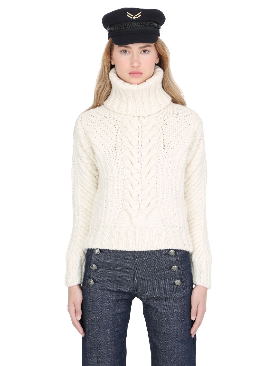 PULL-OVER EN TRICOT COL ROULÉ TOMMY X GIGI | Luisaviaroma