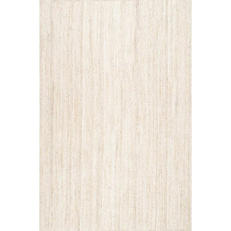 Cruise Handmade Braided Jute Area Rug in Off White | Wayfair North America