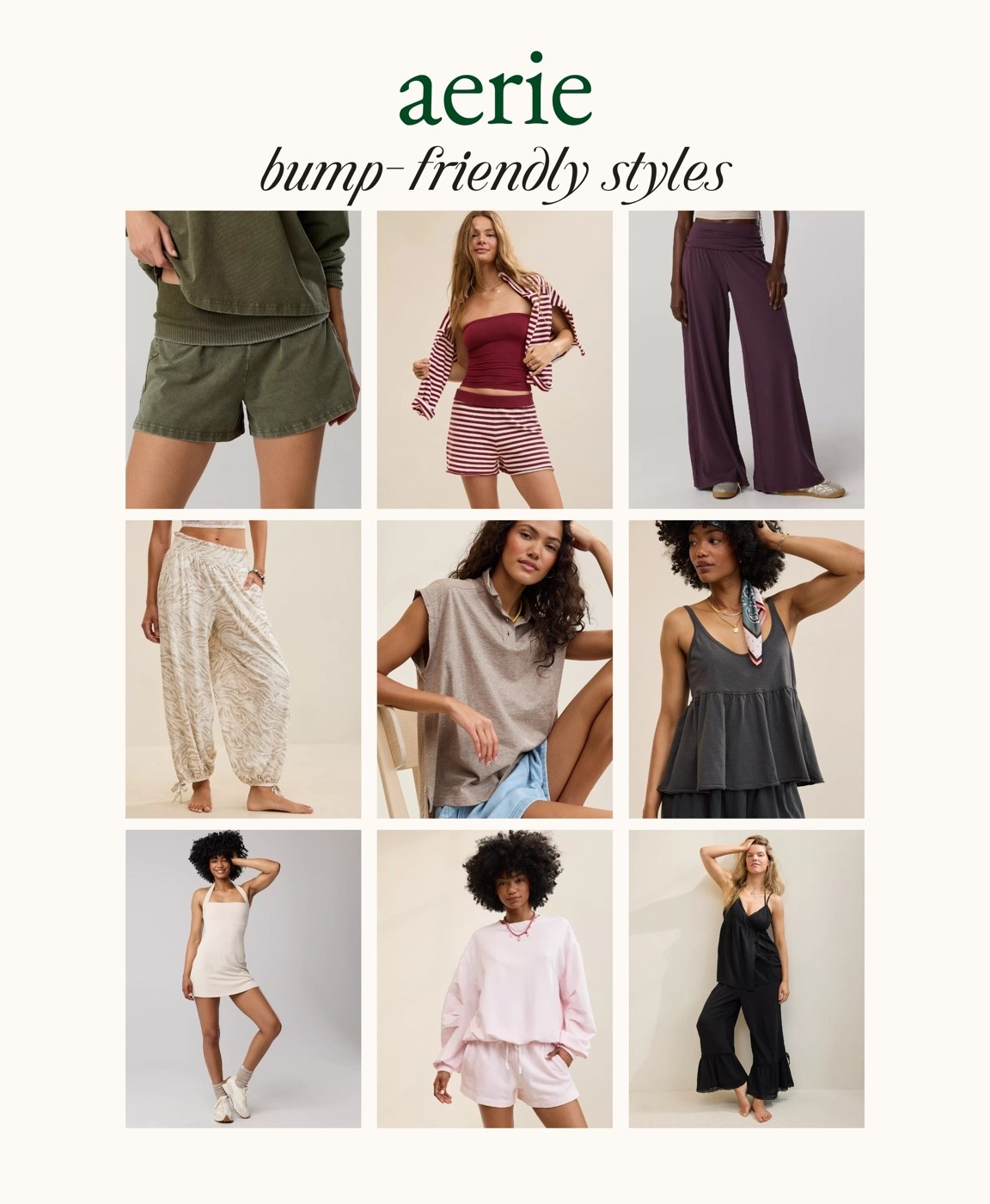 [6/11/26] styles I’m loving from @Aerie #AeriePartner #AerieReal | majority of styles now on sale!!!

#LTKBump #LTKPetite #LTKSaleAlert