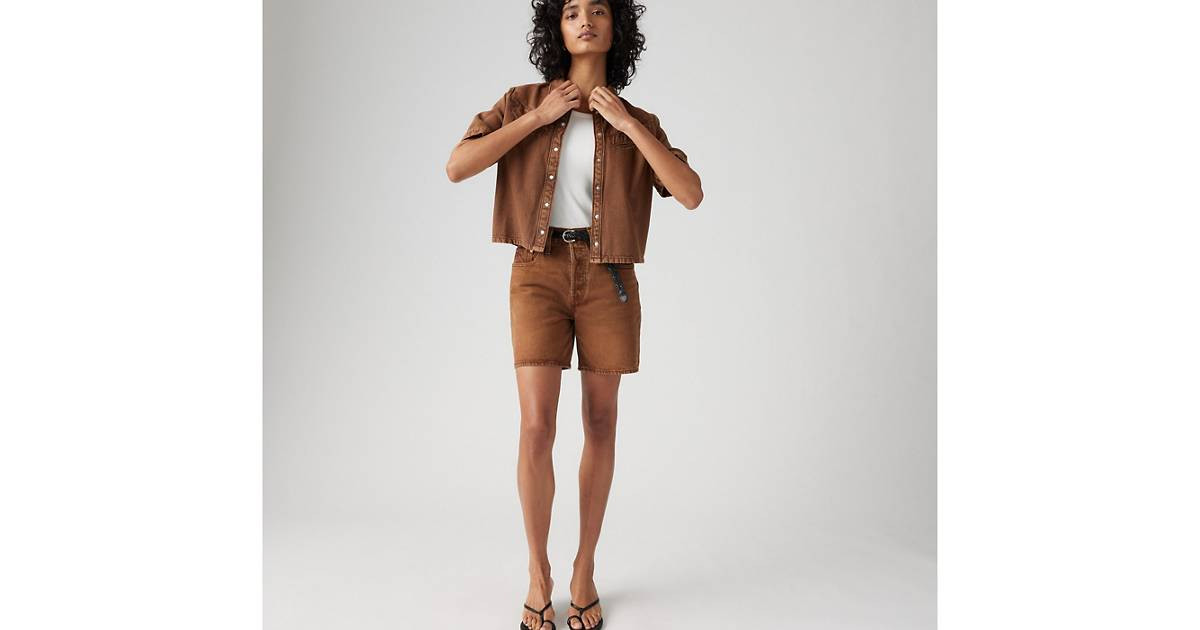 501® Original Fit High Rise Mid-thigh Women's Shorts | Levi's US