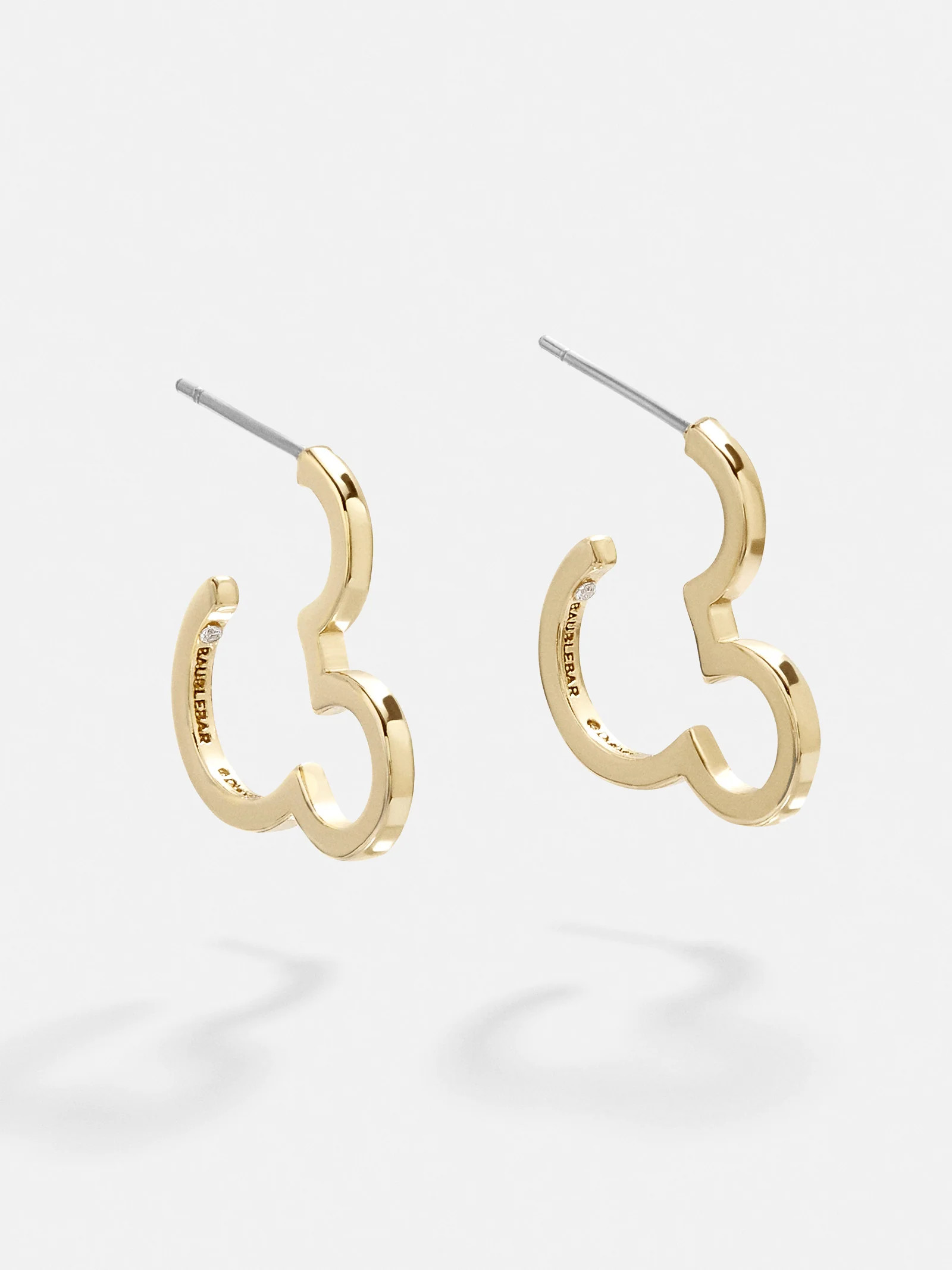Mickey Mouse Disney Outline Earrings | BaubleBar (US)