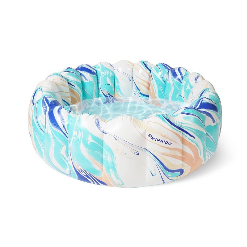 Minnidip Tufted Pool - Watercolor Swirl | Target