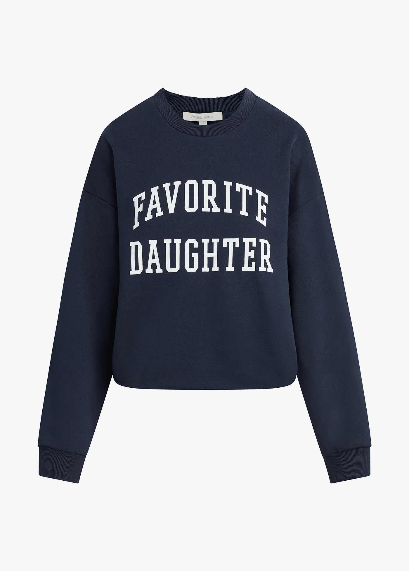 THE CROPPED COLLEGIATE SWEATSHIRT | Favorite Daughter