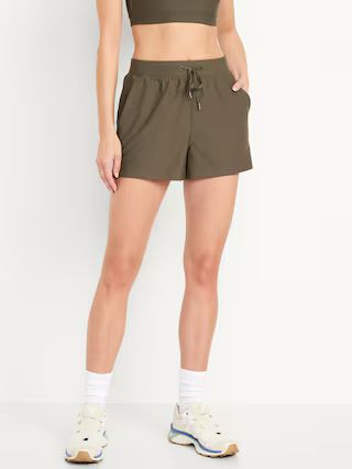 High-Waisted PowerSoft Shorts -- 3-inch inseam | Old Navy (US)