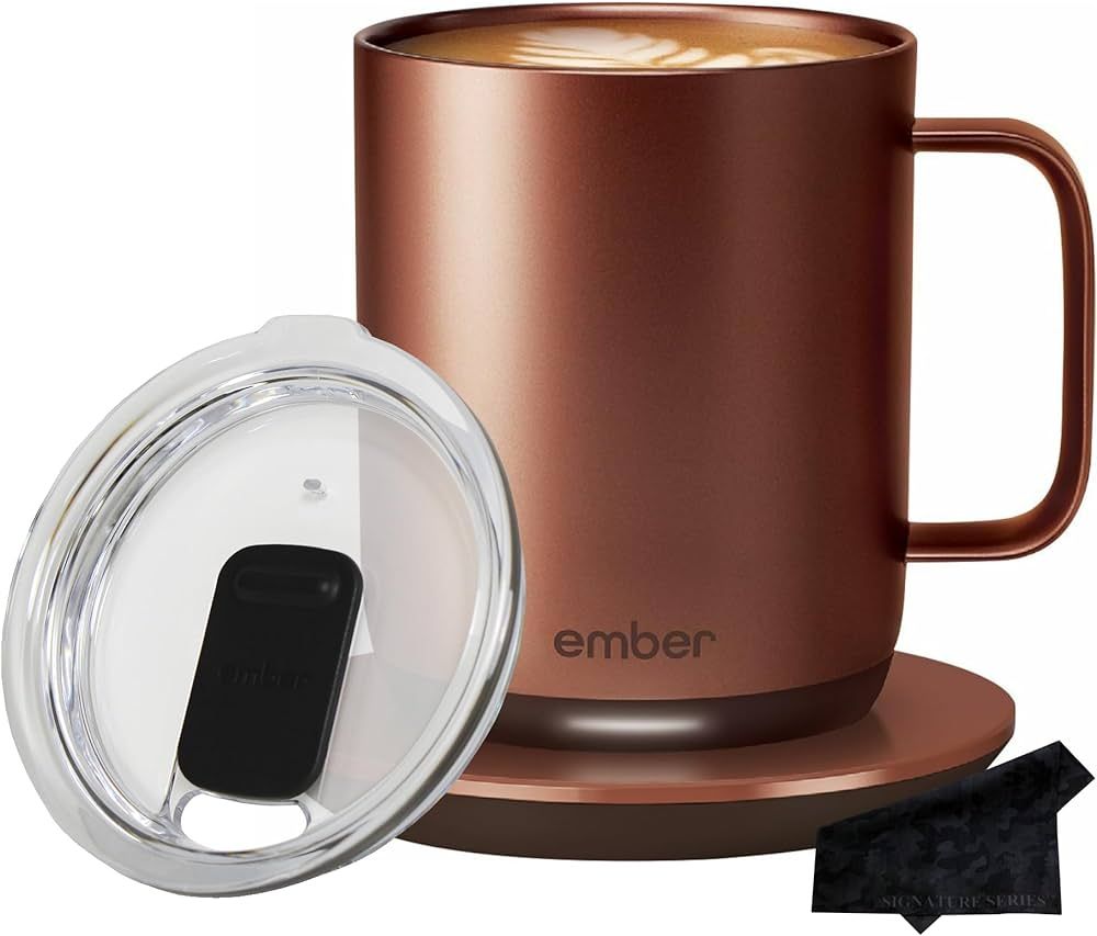 Ember Temperature Control Smart Mug 2, 14 oz, Copper, 80 min Battery Life | App Controlled Heated... | Amazon (US)