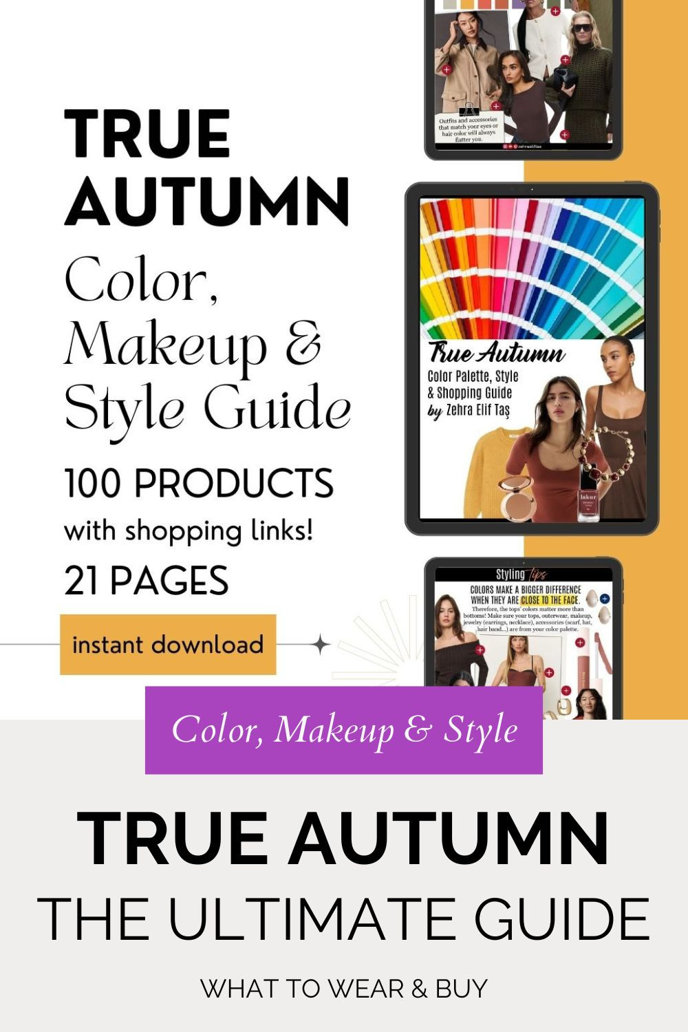 Are you a True Autumn? Here is your ultimate True Autumn Color, Makeup and Style guide with 100 real products from accessible fashion brands  like Sephora, H&M, Mango... 

 #LTKFindsUnder50 #LTKStyleTip #LTKBeauty