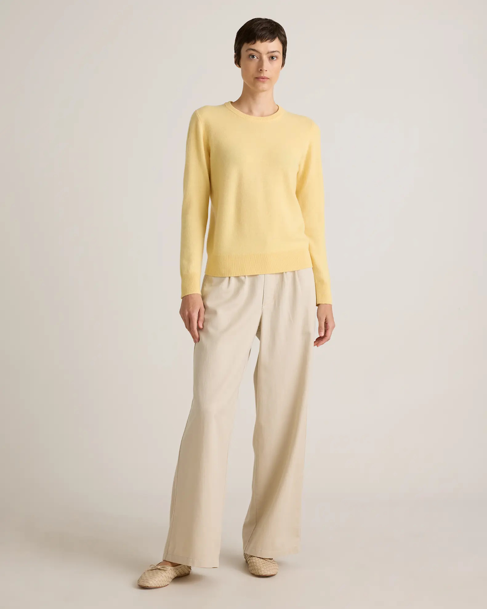 Mongolian Cashmere Crewneck Sweater | Quince