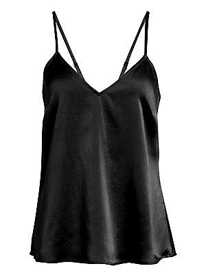 Commando Women's Silk Camisole - Black - Size Small | Saks Fifth Avenue