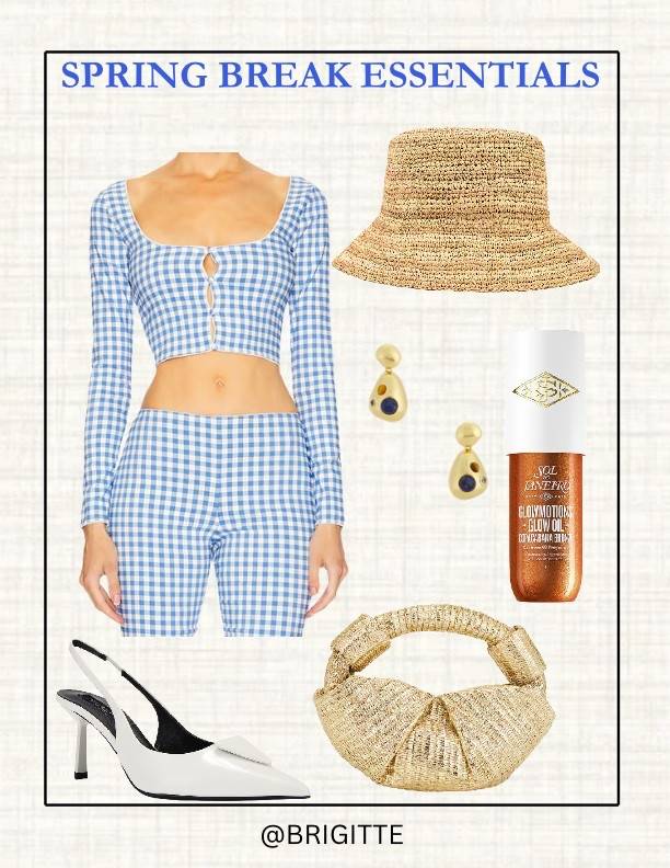 SPRING BREAK VACATION ESSENTIALS ☀️ 🌴 ✈️ 👙  
Spring break essentials I'm loving from Revolve 


#LTKStyleTip #LTKSeasonal