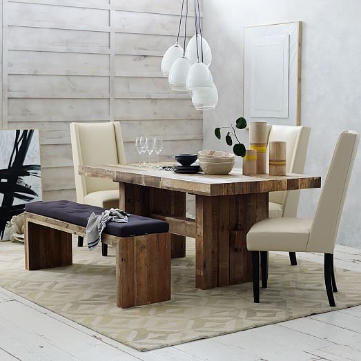 Emmerson® Reclaimed Wood Dining Table | West Elm (US)