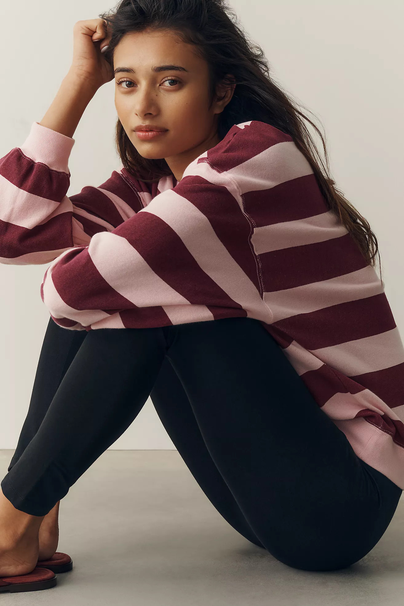 Letluv Cotton Long-Sleeve Top | Anthropologie (US)