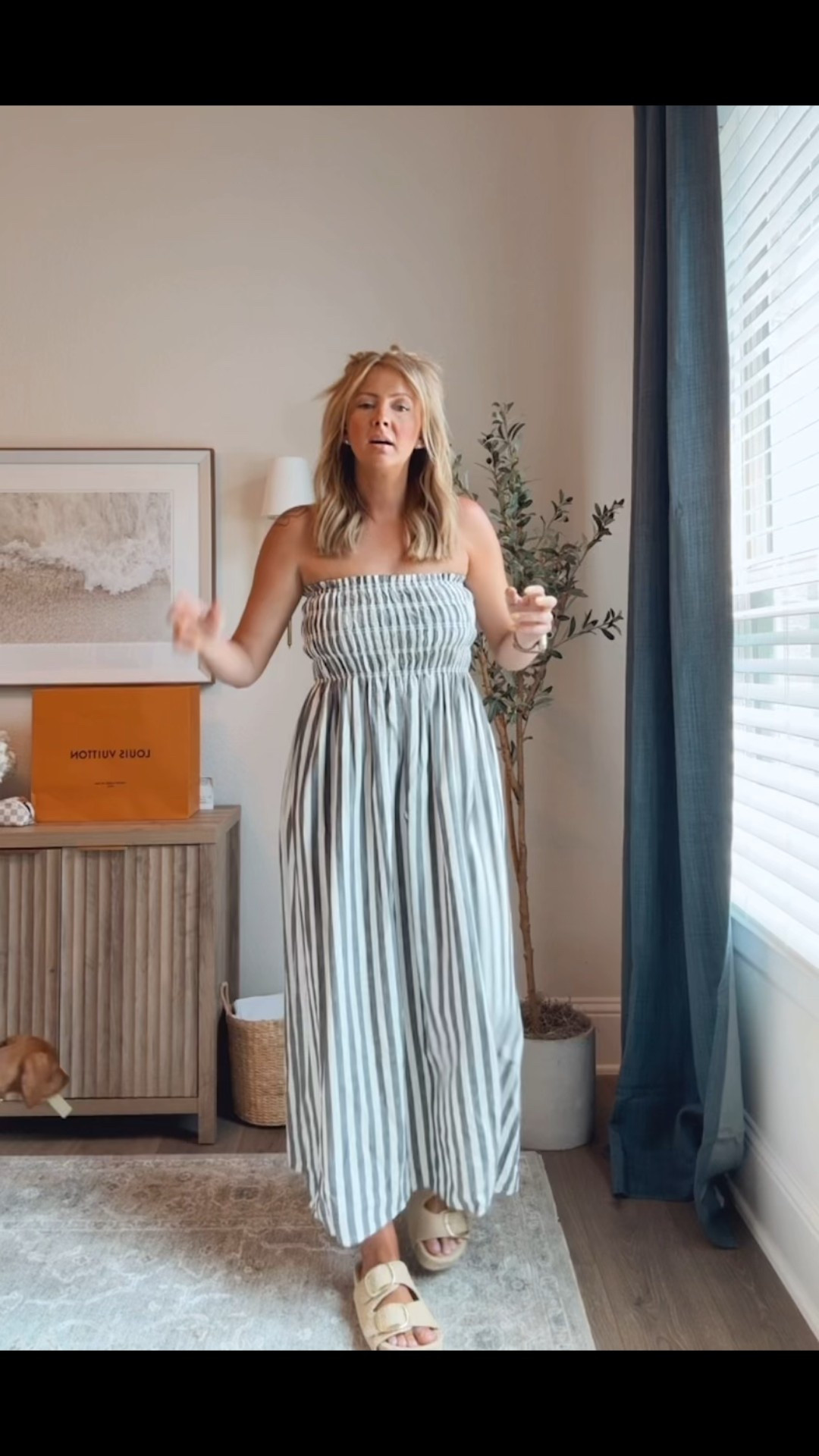 Target fashion outfit. Spring dress. Raffia sandals. On sale  

#LTKFindsUnder50 #LTKOver40 #LTKSaleAlert